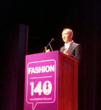 Joe Zee, Creative Director of Elle Magazine, at #fashion140