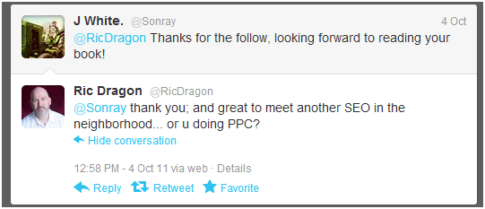 Ric-Dragon-Sonray-First-Tweet first tweet between rick dragon and jason white