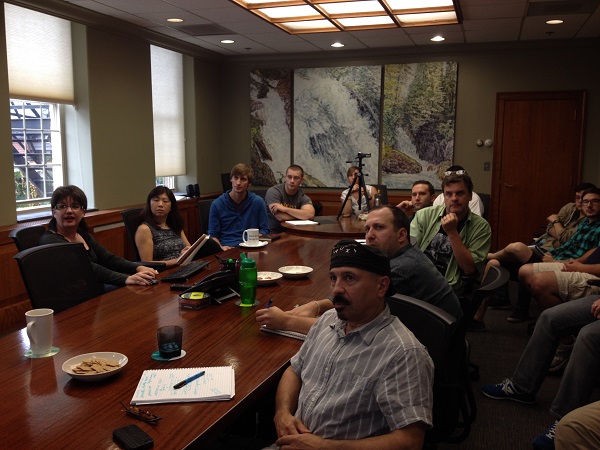 #SocialChat's Michelle guest speaking at DragonSearch.