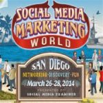 The SMMW 2014 San Diego logo containg the March dates of the event.