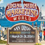 The SMMW 2014 San Diego logo containg the March dates of the event.